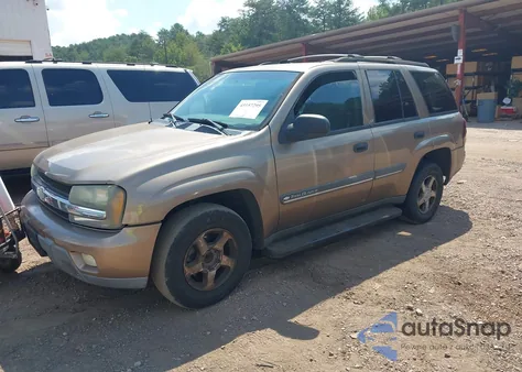 2002 Chevrolet Trailblazer Lt from USA, damaged, VIN 1GNDS13S022314003
